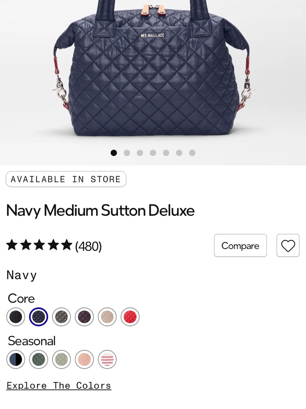 MZ Wallace Sutton Deluxe Medium Tote - Picture 5 of 6